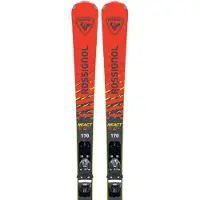 Rossignol React RTX + Xpress 10 Gw - Ski's met bindingen - Oranje - Maat 177