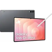 Samsung SM-X936BZAREUE, Galaxy Tab S11 Ultra, X936, 5G, 256GB, Grijs, 14,6 inch (EU, Android)
