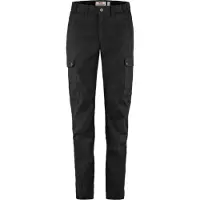 Fjällräven - Women's Stina Trousers - Trekkingbroek 38 - Short, zwart