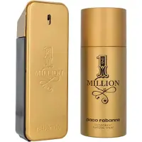 Paco Rabanne Rabanne 1 Million EDT, 100 ml + Deodorantspray, 150 ml (voor heren)