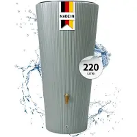 4Rain VASO DECOR 2in1 beplantbare regenton 220 Liter agave incl. plantenschaal