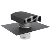 Duco DucoFlex dakdoorvoer Ø200mm - leisteen - compact - 0000-4920