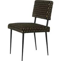 Gubi M-Chair stoel Amuleto 010-mat zwart