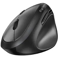 Genius Ergo 8350S, geschikt voor rechtshandigen, verticaal ontwerp, optisch, draadloos (RF) + Bluetooth, 2400 DPI, grijs