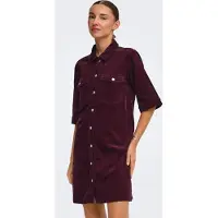 ONLY Blousejurk 'JDYSHIRAZ' aubergine