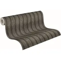 A.S. Création Vliesbehang Houtlook Panelen Beige Bruin 10m x 0.53m - Made in Germany