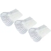 VHBW 30 stuks stofzakken, compatibel met Nilfisk GD 5 HEPA, 5 Battery, 5, 5 Back, 5 Fly stofzuigers – 21 cm x 16 cm, wit