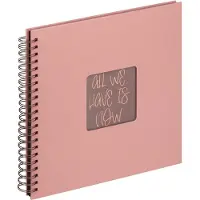 Walther design SA-110-PF Fun - Spiraal album - Formaat 30 x 30 cm - Peach Fuzz