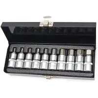 HBM inbus doppenset, 1/2 inch, 10 delig