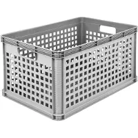 Keeeper 1088513000000, opbergmand "Robert", 64 liter, nordic grijs