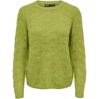 ONLY Onllolli Gebreide Trui Dames Groen S