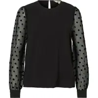 ONLY Blouse 'ONLMETTE' zwart
