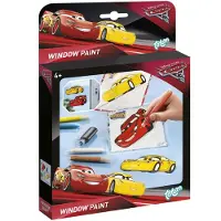 Totum Disney Cars Windowpaint Totum Hobbypakket