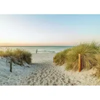 Rasch Fotobehang Zee Strand Duinen Landschap 2.65x3.71m