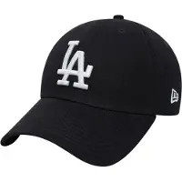 New Era Unisex 9Forty LA Dodgers-baseballpet voor volwassenen (Marine / Wit)