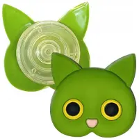 GSM Hurt 3D Kattenpoot Telefoonhouder - Zelfklevend, Groen