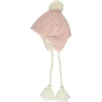 Sterntaler Baby Muts Inca Bladeren Roze met Pompon