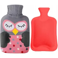 Aptel Grote Kerst Thermosfles met Uil Cover - 2L