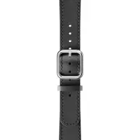 Withings Leren Bandje Zwart 18mm