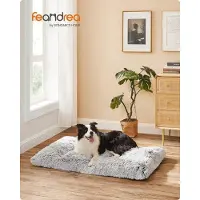 Markenlos Tweepersoonsbed voor hond en kat, zacht huisdierenbed