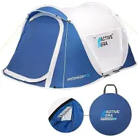 Markenlos Kampeertent / Absoluut waterdichte, lichtgewicht kampeertent. Ideaal voor kamperen in de tuin, koepeltent