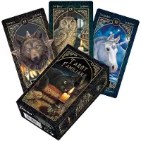 Sonstige Verlage Tarot kaarten Familiars - 110 x 60 mm - Geïllustreerd door Lisa Parker