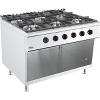 CombiSteel BASE 900 GASKOOKUNIT 6 BR. - 7178.3010 - Horeca & Professioneel