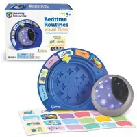 Learning Resources - Visuele Bedtijdroutine Timer - Maan - Slaaptrainer - 3+