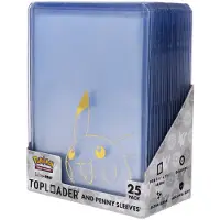 Ultra pro Pikachu Toploader & Penny Sleeves - Combo Pack - 25 stuks