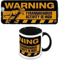 Jurassic Park Jurassic World 3 - Warning - Coloured Inner Mug 315ml