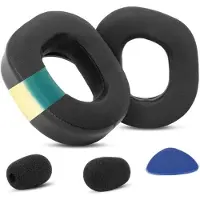 Markenlos Vervangende oorkussentjes voor draadloze gaming-headsets, comfortabele oorkussentjes met een koel oppervlak en verhoogde dikte voor optimale geluidsisolatie