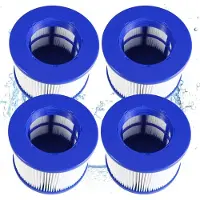 Merkloos Hottub filter - Filterpatroon - 75 x 100 mm - Set van 4