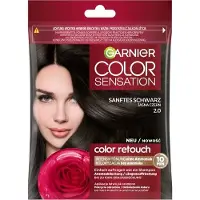 Garnier Color Sensation Intensive Tint 2.0 Gentle Black Haarkleur 1 st Nr. 2.0 - Sanftes Schwarz