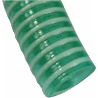 KLASEBO Zuig- en Drukslang 25mm Spiralslang voor Vijver, Zwembad, Landbouw, Bouw & Industrie - Duurzaam PVC met Kunststofspiraal, 2 Meter, Bestendig tegen Ozon, Chloor en UV