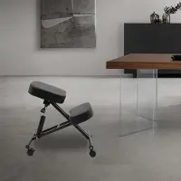 Selius Knielstoel Ergonomisch - Verstelbare Hoogte 50-60 cm - 100 kg Draagvermogen