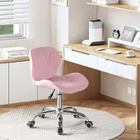 Selius Bureaustoel Grijs Kunstleer - Draaibaar In Hoogte Verstelbaar - 7 kg Gewicht - Metaal Frame - Voor Volwassenen
