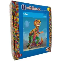 Ministeck mozaïek T-Rex XL Box - 1200 stuks - creatief speelgoed.