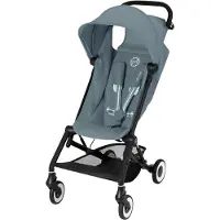Cybex Agis Ultra-Compact Stroller - 5 to 22 kg (6 months - 4 years) - Lightweight Stroller 6.3 kg - Airplane Compatible - Stormy Blue