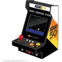 Just for games Retrogaming console Nano Player PRO Atari 50th Anniversary 100 games in 1 Zwart en Oranje