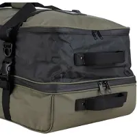 101 Inc reistas Trolley Bag waterproof Commander Pro 100 liter - Zwart met Groen