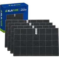 Alapure 4x Koolstoffilter voor Whirlpool AMC058 / 482000008330