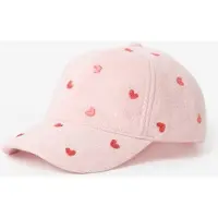 Sissy-Boy Lichtroze badstof pet met hartjes