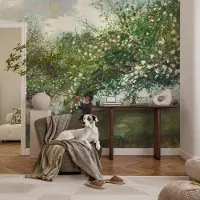 Coloray Vliesbehang - Groente Snellijm Behang - 250x250 cm - Lentetafereel Muurschildering - Slaapkamer behang Landschappen - Fotobehang Vlies - Slaapkamer behang