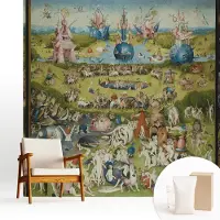 Wallfluent Fotobehang - Groente Vliesbehang - 250x250 cm - De Geheime Tuin Muurschildering - Slaapkamer behang Deel - Fotobehang Vlies - Gang behang