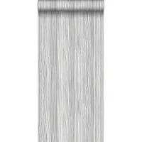 Origin Wallcoverings behang strepen lichtgrijs - 53 cm x 10.05 m - 347235