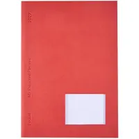Brepols bureau agenda 2027 - FOCUS [0.151] - Bureau agenda - 1 week op 2 pagina's - Weekoverzicht - Dotted grid - Engelstalig - Oranje/Rood - 15 x 21 cm