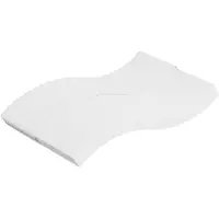 vidaXL Schuimmatras middelzacht 100x200 cm