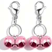 Snq Huisdierbel voor Hondenriem – 2 Sets – Belletje voor huisdierenhalsband– 2 x Extra Klein Roze – Trainingsaccessoire voor Honden en Katten