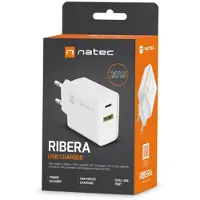 Natec RIBERA, Interne unit, Airconditioning, 12V, Wit