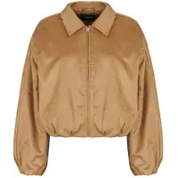 ONLY Windjack ONLFIONA FAUX SUEDE PADDED BOMBER dames EU L